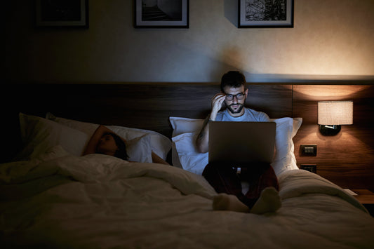 cant sleep, insomnia, shared sleep space, block out light, ambient light