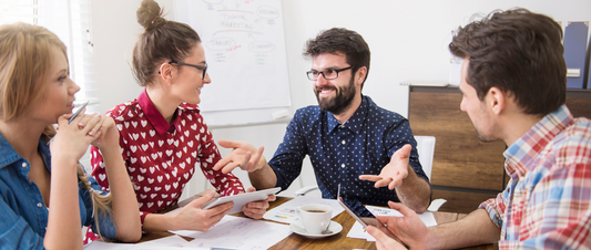 Person yawning during meeting due to poor sleep Infographic showing signs and effects of sleep deprivation Tired adult rubbing eyes, struggling with sleep-related fatigue