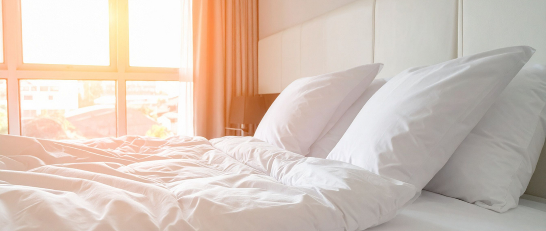 Bright bedroom during daytime for night shift sleep