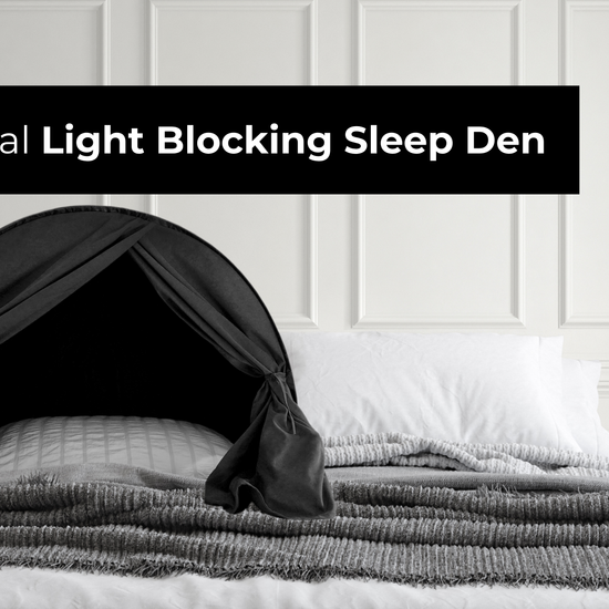 head tent for sleeping zDen Sleep Zone 2-Pack Light-Blocking + Privacy Set – zDen LLC