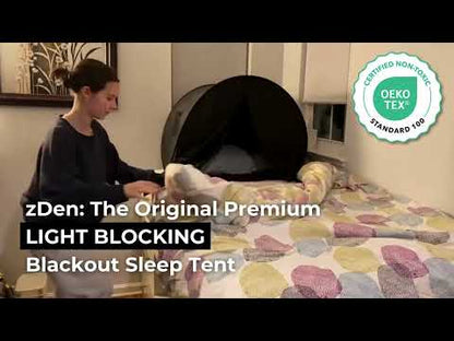 Premium light blocking sleep den x2