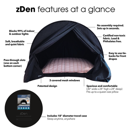 Original Light Blocking Luxury Sleep Den